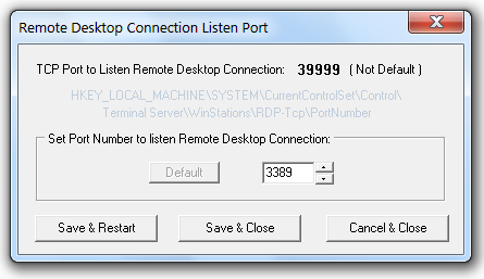 Listen Port tool